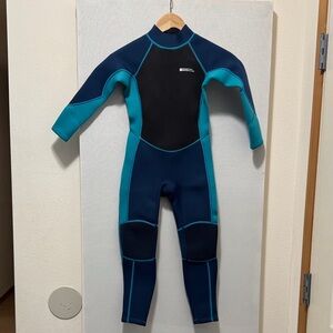 Kids Blue and Black Wetsuit